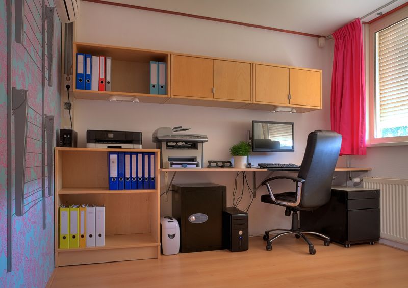 Built-In Home Office Furniture Solutions