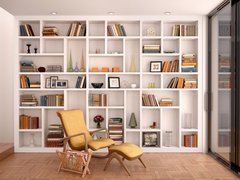 Custom Bookshelves Installation in Woodbridge, VA