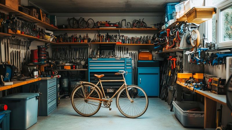 Garage Tool Rack Installation in Greensboro, NC