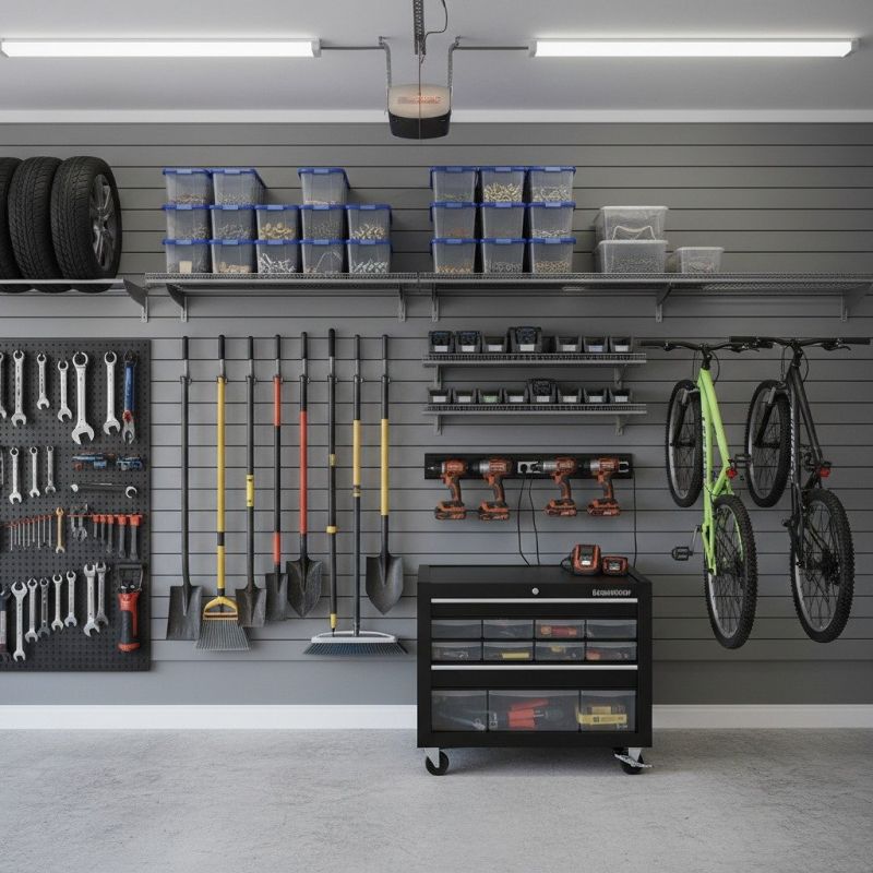 Garage Tool Rack Installation in Annapolis, MD