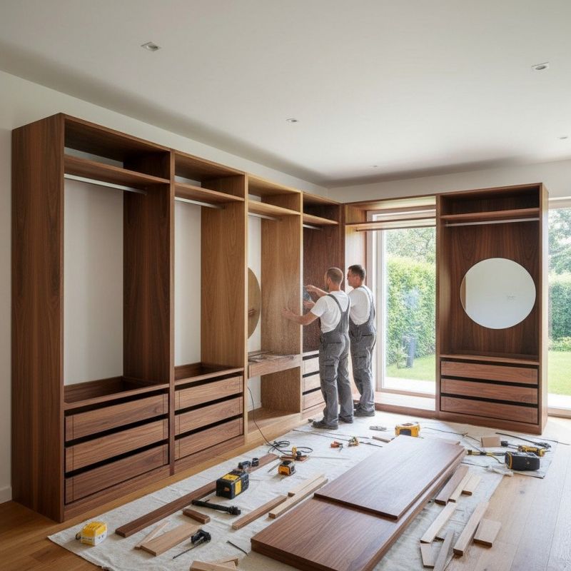 How Built-In Furniture Improves Home Organization