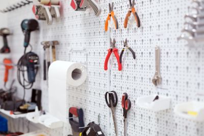 Garage Tool Rack Installation in Greensboro, NC
